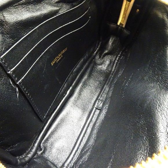 Saint Laurent SAINT LAURENT PARIS Lou Mini Bag 612579 Crossbody Shoulder Calf... - Picture 6 of 9